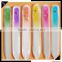 colorful double sides glass nail file