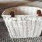 Wholesale Bike Basket Hand Woven Classic Adult Handlebar Wicker Natural Vintage Strap Cute