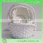 cheap 3 tier wicker gift basket empty