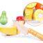 Wooden Plascapes Fruit Cutting Role Play Set