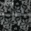TH-8807 black gracefull evening dresses fabric lace with warp knitting techinc