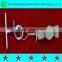 High Quality Easy Installed Galvanized Steel Pig Tail Hook /Ball Hook for Electric Power Fitting Sturdy And Durable