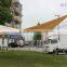 polyester fabric and quadrangle type sun shade sail