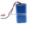 2S 7.4V 3400mAh rechargeable battery pack with PCB with Pana NCR18650B 3400mAh 3.7V