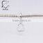 Silver Pendants Clear Crystal Disco Ball Beads