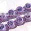 SS6 rhinestone banding/ connectors for jewelry/violet/Lavender color rhinestone trimming