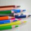 7" jumbo size triangular shape high quality 5.0mm color lead tri-grip colored pencil