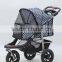 Factory direct sale high quality travel system cool pet stroller with big wheel