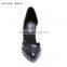 korean style sandals high heels cut out hollow shoes