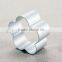 Aluminum cake decorating Xmas snowman cookie cutters