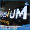 Attractive advertising equipment epoxy resin illuminated shop sign