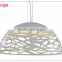 hotsale white fish chandelier in red wires