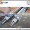 38CrMoAla extruder nitriding barrel and screw for conical twin screw plastic machine
