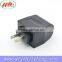 Black Car Cigarette Lighter Socket Adapter with 12V1A for EU US Market