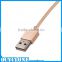 Mfi cable for ipad mini2/3 gold cable