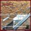 exterior handrails for steps/stair handrail accessories/ stair glass railing prices