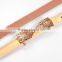 Decorative chain waist dress belt for women