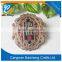 antique wine metal sticker old wine metal label copper brass wine liquor sticker for packaging with cheap price and good quality