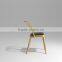 Industrial Vintage Dining Chair Y Shape Metal Frame Chair