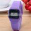 LED plastic F91W digital odm watch silicon watch