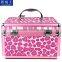 High Quality Aluminum Beauty Box For Makeup PVC Cosmetic Bag With Lock