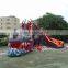 Fashionable commercial inflatable crocodile slide