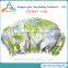 flower shower cap/polyester swim caps