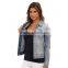2015 fashion new style women ladies vintage jean jacket wholesale JXQ854