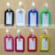 concise style colorful pure color rubber engraved luggage tags