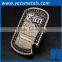 custom design engrave metal timer coin