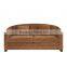 Classic design hotel two seater wooden sofa YS70133