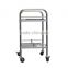 Medical Stainless Steel 2 Shelf Nursing Hospital Utility Cart