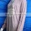 Long sleeve round neck ladies plus size blouse