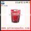 Customized top quality promotional 3 liter red wine bag