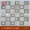 gray white marble mosaic tiles,mixed square marble tiles