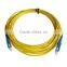 sc singlemode simplex indoor fiber optic patch cord/sc fiber optic jumper/sc fiber optic patch cables