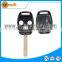 Plastic ABS 3 button without key fobs with chip groove and logo key blank cover for honda city