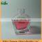 200ml round square aroma scent clear glass reed diffuser bottle wholesale