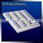 Ceiling T5 grille lamp housing