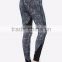 Fashion Custom Pattern Sublimated Printed Fitness Tights Mesh Yoga Pants