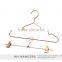 Fashion Copper Color Metal clothes Hanger Rose Gold Hanger