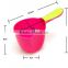 High quality colorful baby shower bath water bailer shampoo cup ,children shampoo scoop ,baby bath scoop