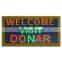 Trailer Mounted color message sign