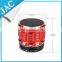 S28 Metal Mini Stereo Portable Bluetooth Speaker With Handfree Mic+TF Card Slot