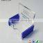 high quality customized clear acrylic tent card holder