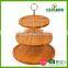 3 Layers Tiered Round Rotable Tray