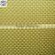 hot sale in  yellow plain woven 3k aramid fabric from China supply with low price