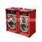 Double horn professional audio stage powerful speakers