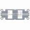 4 keystone ports inner face plate wall plate