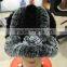 Top fashion real rex rabbit fur hat made in China
